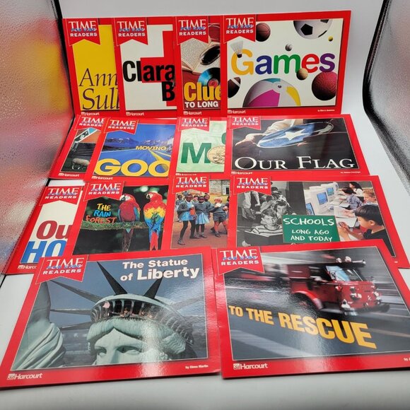 Harcourt Time Kids All about Me My Community Huge Lot 31 Leveled Readers - BK041 - Picture 2 of 16